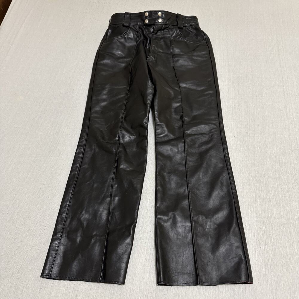 Vintage Brooks Leather Sportswear Pants Size 34 (32x28) Biker Riding Racing USA